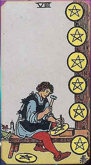 Eight of Pentacles