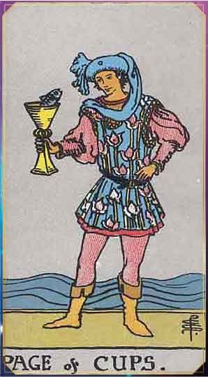 Page of Cups