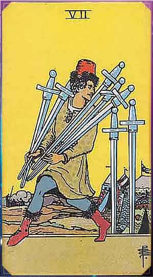 Seven Of Swords reverse