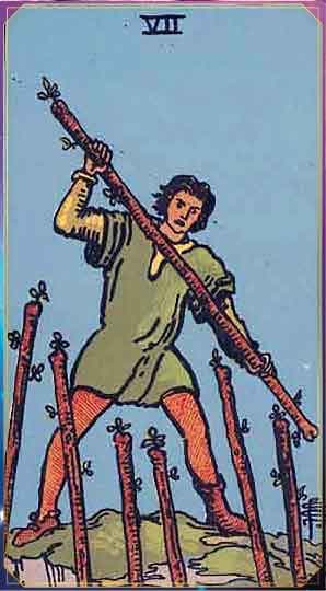 Seven of Wands