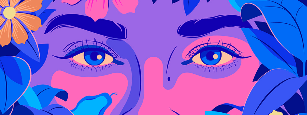 spirituality of imperfection woman's eyes