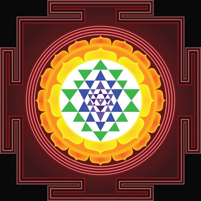 sri yantra, sacred shapes